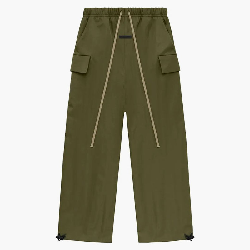 Fear of God Essentials Womens Textured Nylon Field Pant Military