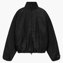 Rädsla för Gud Essentials Womens Textured Nylon Track Jacket Black