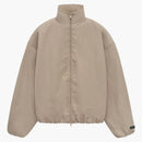 Fear Of God Essentials Women's Textured Nylon Track Jacket Desert Sand