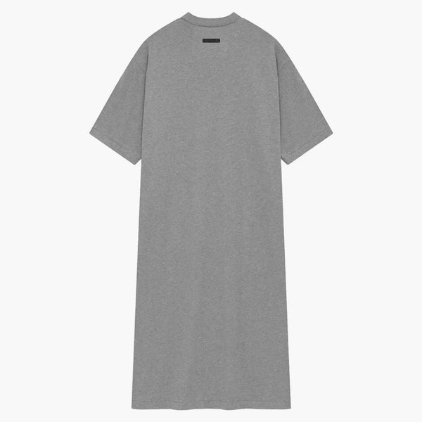 Fear Of God Essentials Womens Tri-blend 3/4 Sleeve Dress Dark Heather