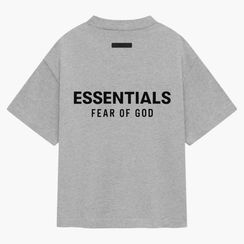 Fear Of God Essentials Women's Tri-blend Crewneck Tee Light Heather Gray