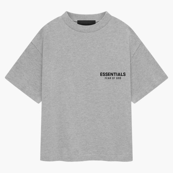Fear Of God Essentials Women's Tri-blend Crewneck Tee Light Heather Gray