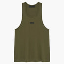 Fear Of God Essentials Womens Tri-blend Tank Top Military