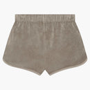 Fear of God Essentials Women's Velour Beach Short Desert Taupe