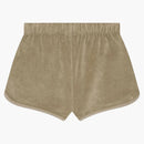 Fear of God Essentials Women's Velor Beach Short Oak