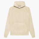 Fear of God Essentials Women's Velor Hoodie Egg Shell