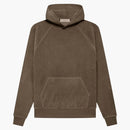 Fear Of God Essentials Women's Velour Hoodie Wood