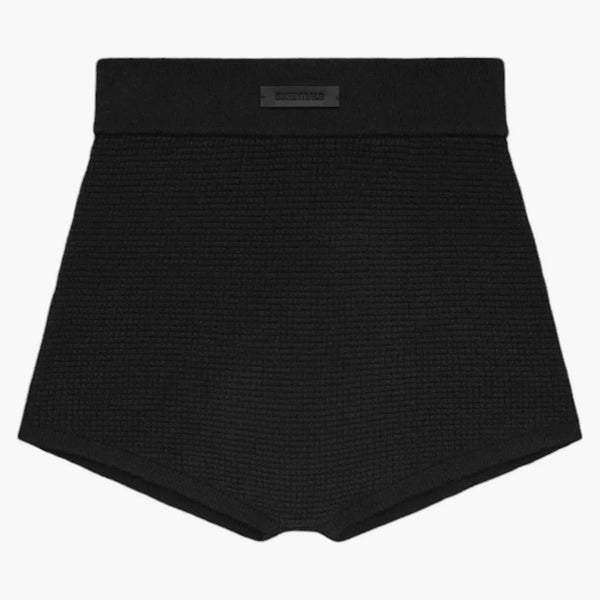 Strach przed Bogiem Essentials Wafens Waffle Boy Krótki czarny