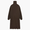 Fear Of God Essentials Women's Waffle Knit Turtleneck Dress Brown