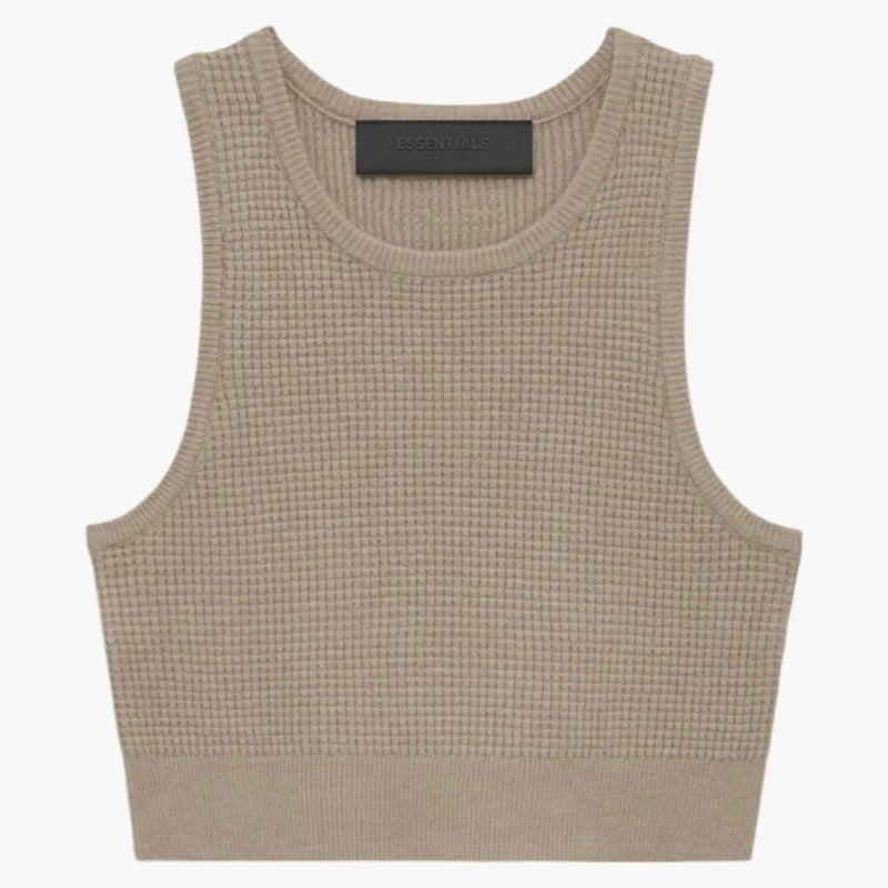 Fear of God Essentials Women's Waffle Sport Tank Desert Sand