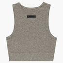 Fear of God Essentials Women's Waffle Sport Tank Heather Gray