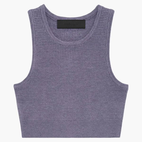 Fear Of God Essentials Womens Waffle Sport Tank Lavender