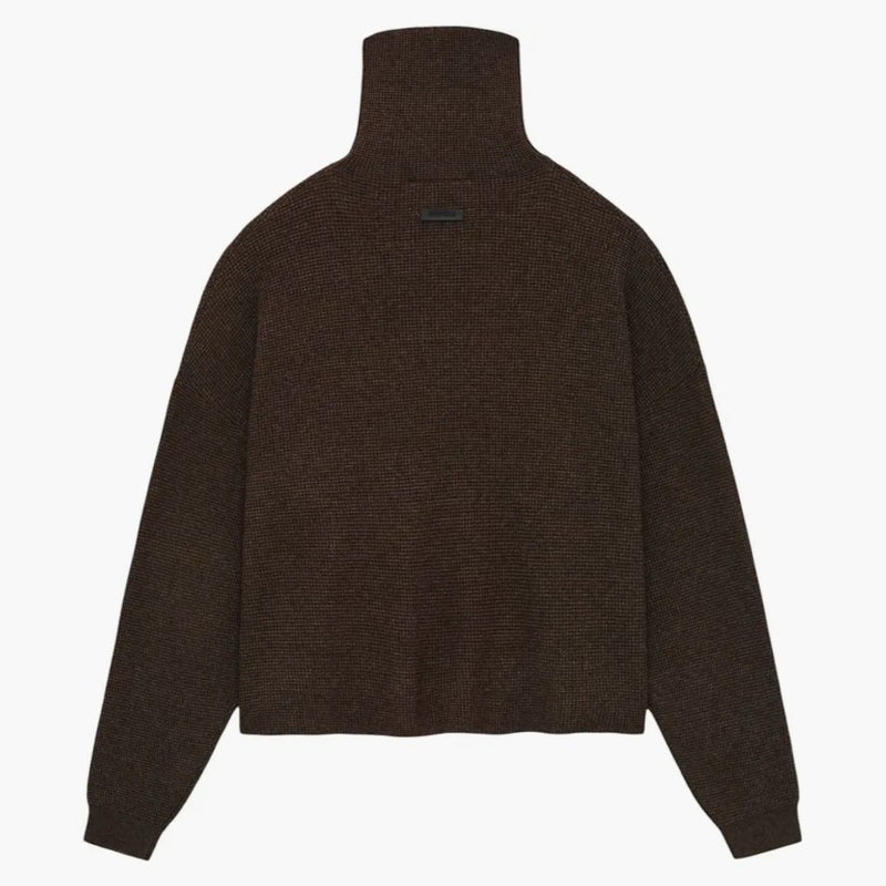 Fear Of God Essentials Women's Waffle Turtleneck Brown