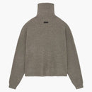 Fear Of God Essentials Women's Waffle Turtleneck Heather Gray