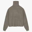 Fear Of God Essentials Women's Waffle Turtleneck Heather Gray