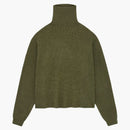Fear Of God Essentials Womens Waffle Turtleneck Military