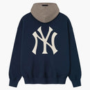 Fear Of God Essentials Yankees Sport Hoodie Midnight Navy/homstead Heather