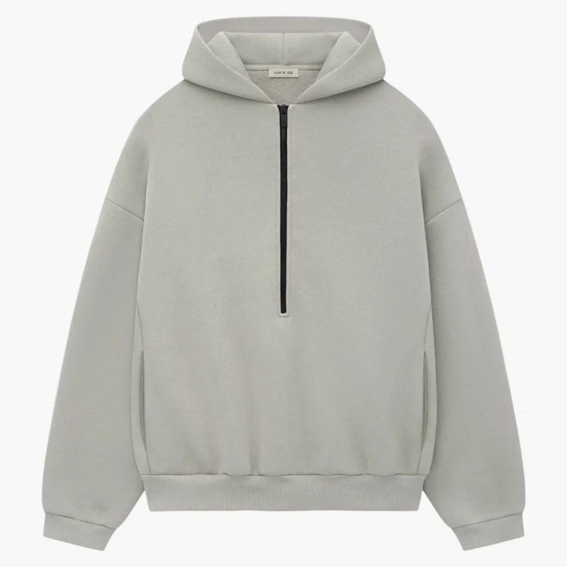 Fear Of God Eternal Half Zip Hoodie Dove Grey
