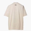 Fear of God Eternal Logo-Flocked Cotton T-Shirt Light Browne
