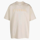 Fear of God Eternal Logo-Flocked Cotton T-Shirt Light Browne