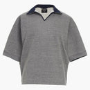 Fear Of God Heavy Terry V-neck Polo Grey