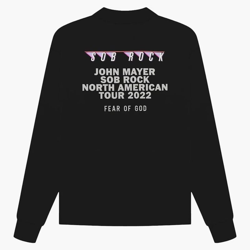 Fear of God John Mayer SOB Rock Souvenir L/S T-shirt Black