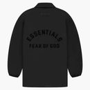 Fear of God Essentials Kids Coaches Jacket Black