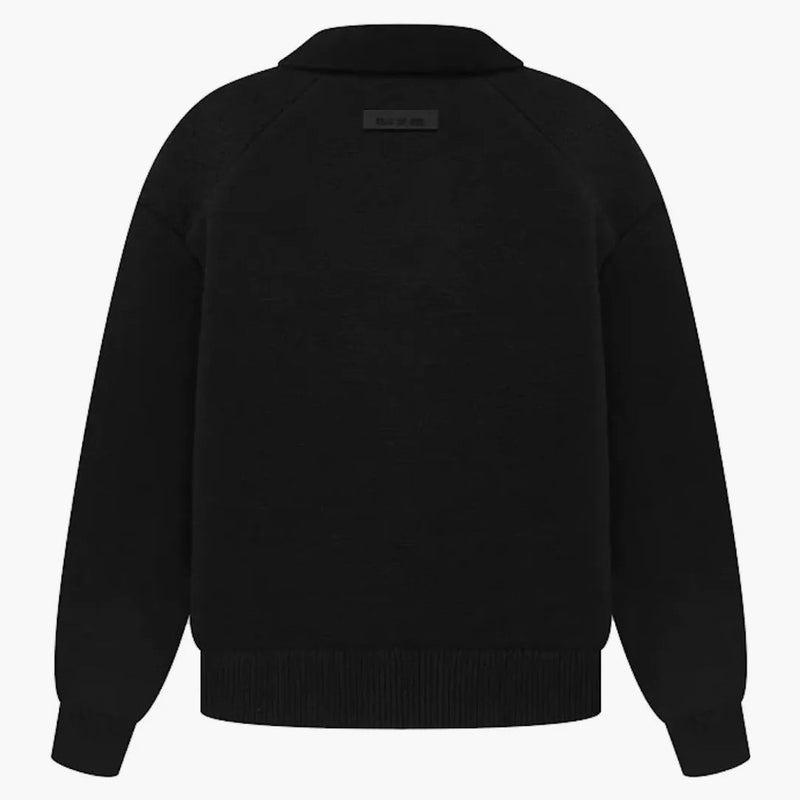 Fear of God Kids Essentials Knit Polo Black