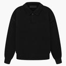 Fear of God Kids Essentials Knit Polo Black