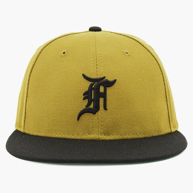Rädsla för Gud New Era monterad Cap Hat Vintage Gold