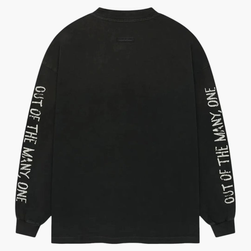 Fear Of God Out Of Many One L/s Tee Off Black