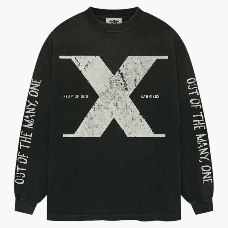 Fear Of God Out Of Many One L/s Tee Off Black