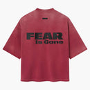 Fear Of God Relaxed Fear Is Gone Tee Red/black