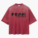 Fear Of God Relaxed Fear Is Gone Tee Red/black