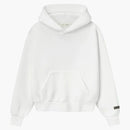 Fear Of God Womens Essentials Classic Hoodie Cloud White