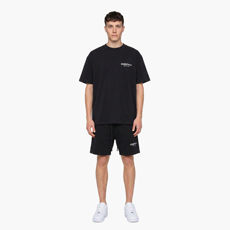Fear of God Essentials Classic Jet Black - Summerset (T-Shirt & Short)