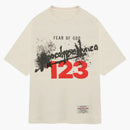 Fear Of God X Rrr 123 Apocalypse Nunca Cva Tee Max White