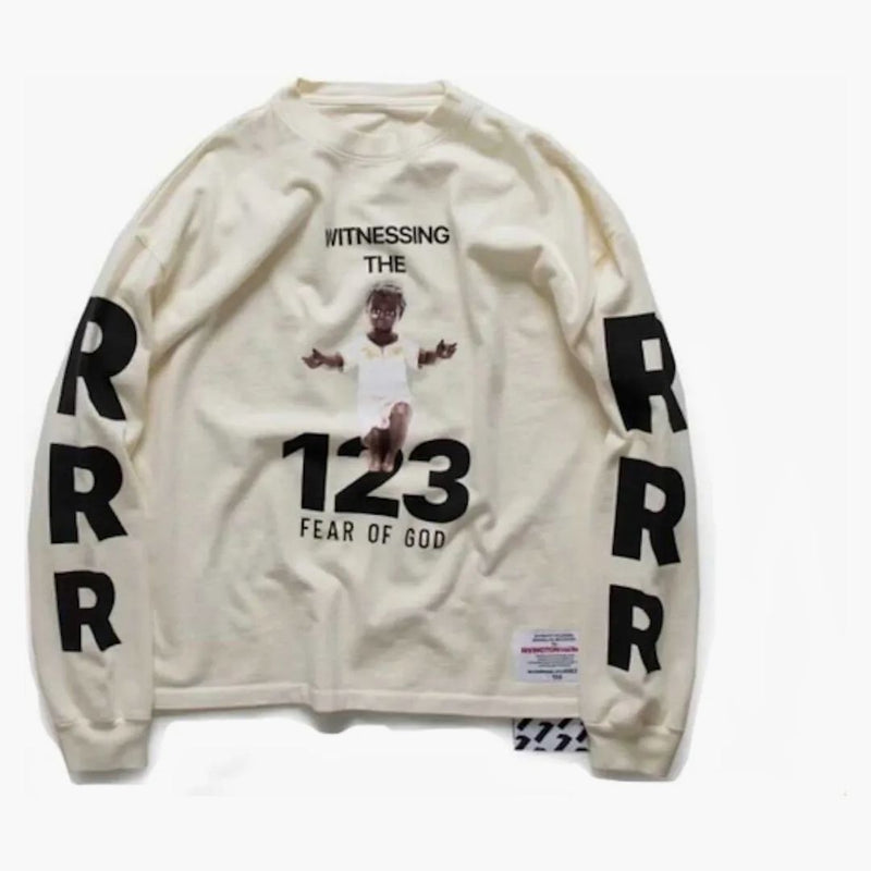 Fear of God X RRR 123 The Witness L/S T-Shirt White