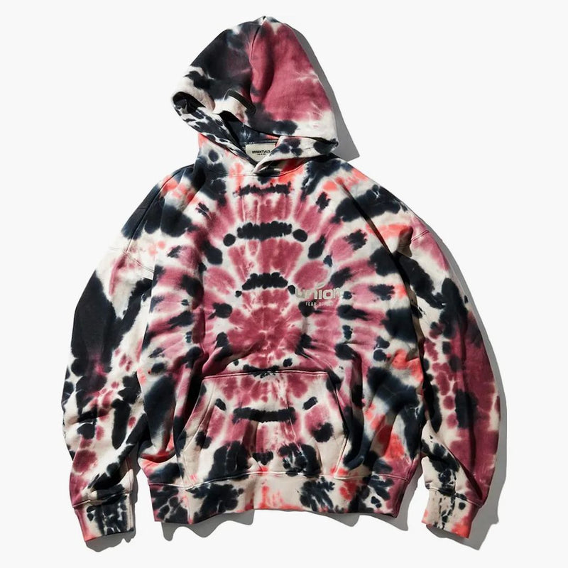 Fear of God X Union 30 Year Vintage Hoodie Tie Dye
