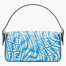 Fendi Baguette 1997 Shoulder Bag Medium Blue