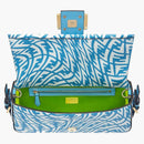 Fendi Baguette 1997 Shoulder Bag Medium Blue
