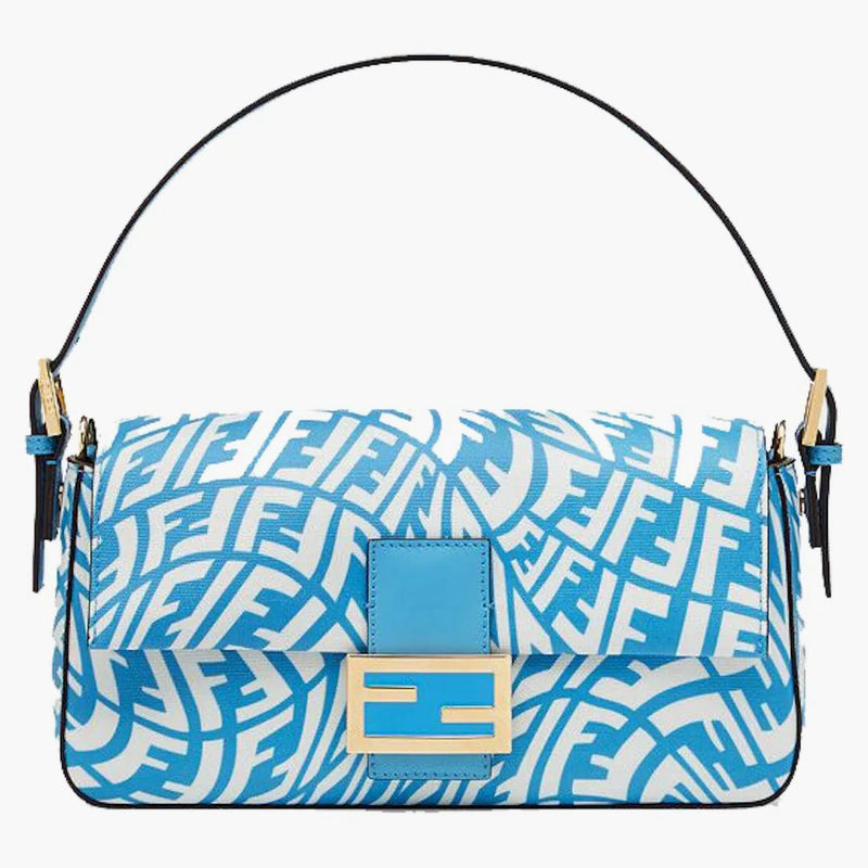 Fendi Baguette 1997 Baglie a tracolla media blu