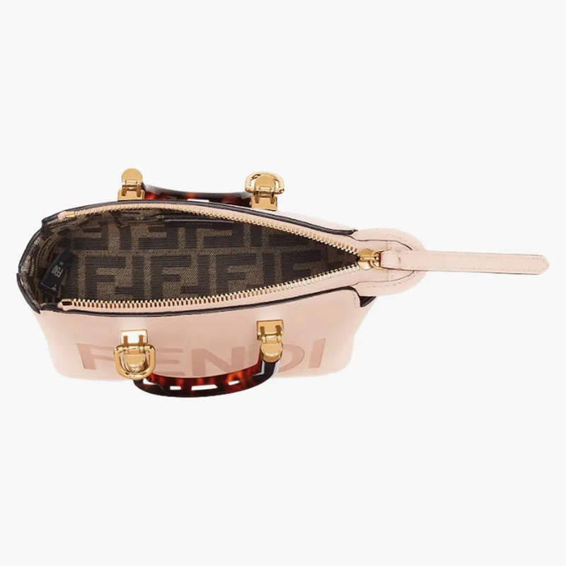 Fendi förresten Boston Bag mini ljusrosa