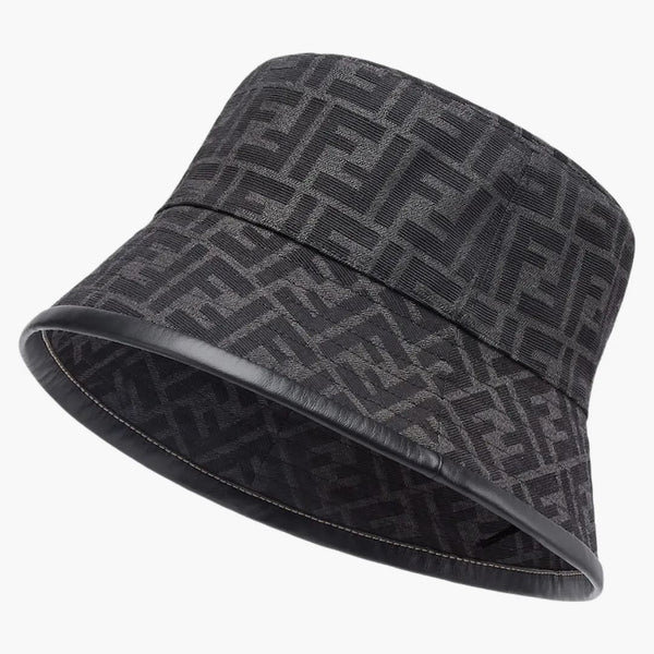 Fendi jacquard ff tyg hink har svart/grå