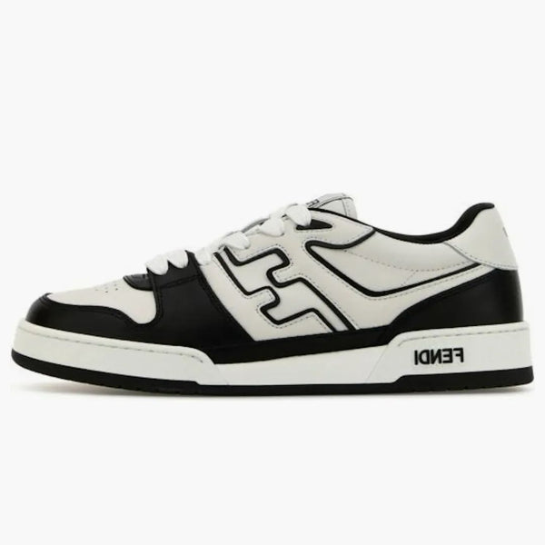 Fendi match Low Vitsvart