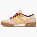 Fendi Match Pink Yellow Suede (Women's)