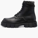 Fendi Force Leather Ankle Boot Black