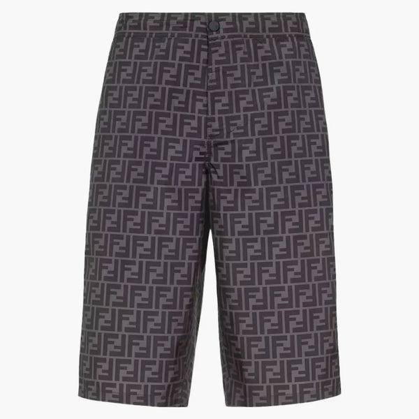 Fendi nylon Bermudas baddräkt svart