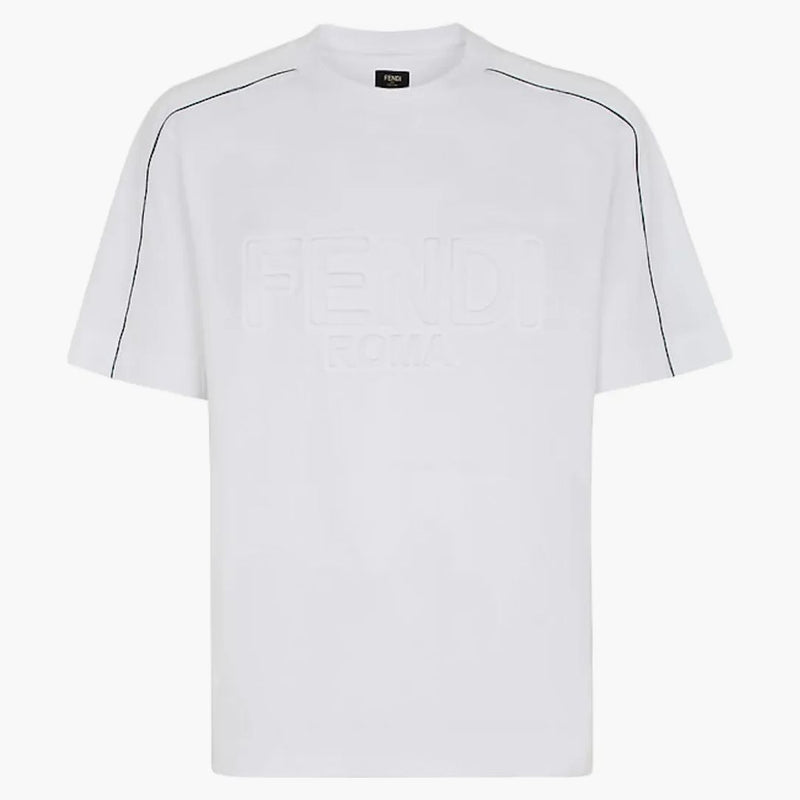 Fendi roma bomull t-shirt vit