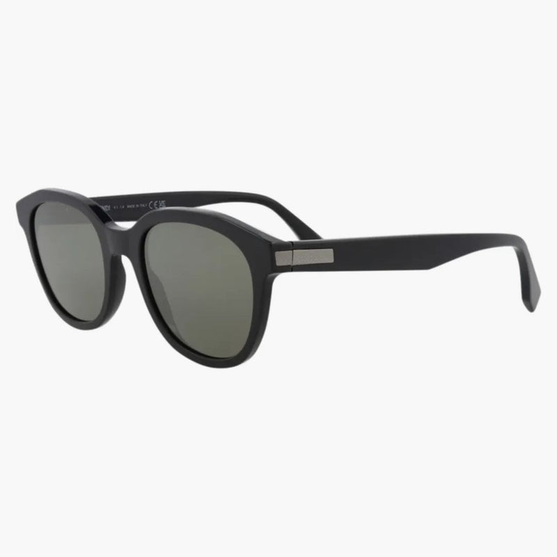 Fendi Round-frame Acetate Sunglasses Blue/blue/green (fe40092i-52-90q)
